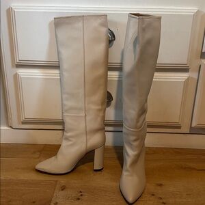 Toral Elegant Cream Women's Boots